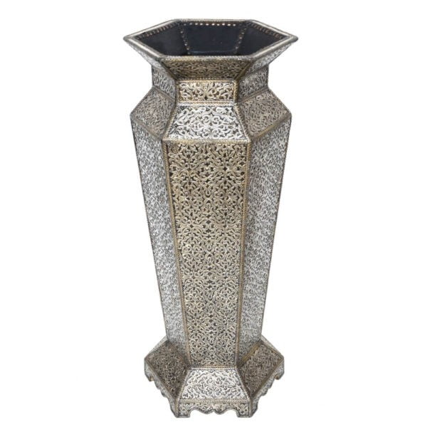 Arabische Vase Hayati Small – Vollholz / Mayshort H 60 cm