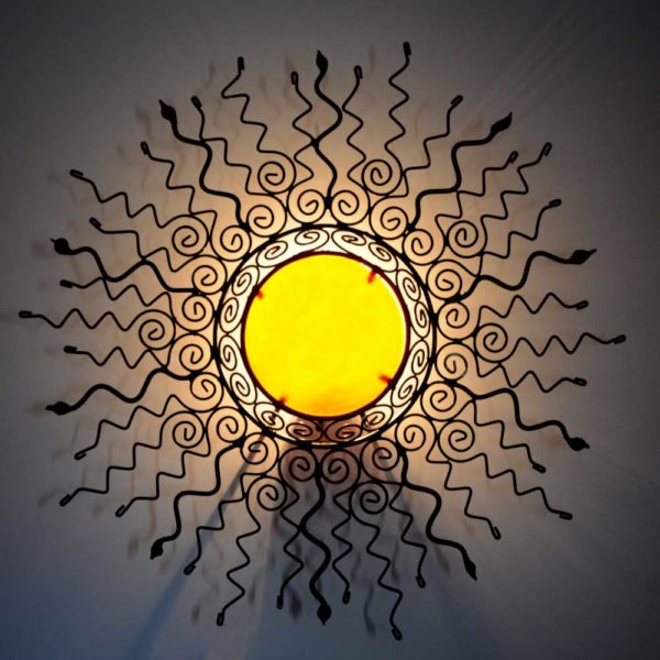 Deckenlampe Sonnenblume