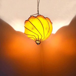 Henna-Deckenlampe Kaiser Orange