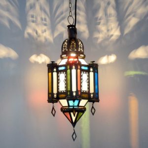 Orientalische Lampe Alome Bunt Small