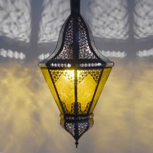 Marokkanische Lampe Beyblade Amber