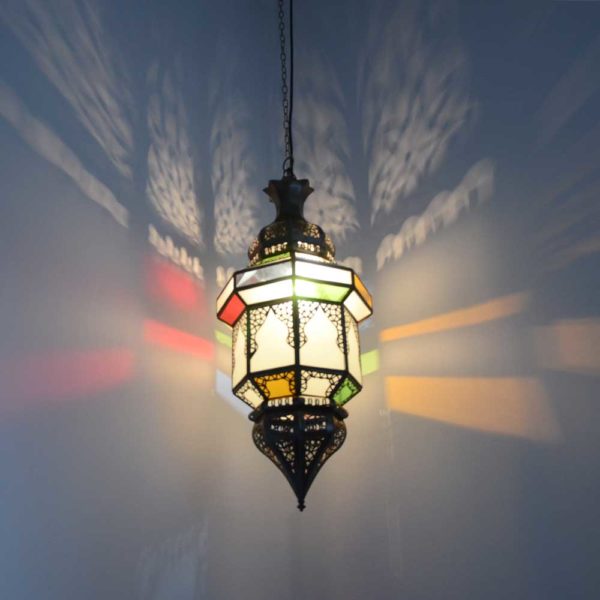 Orientalische Lampe As Bunt H 65 cm