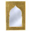 Orientalischer Spiegel Rae Messing H 60 cm