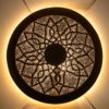 Orientalische Messing Wandlampe Cercle Medium D 57 cm