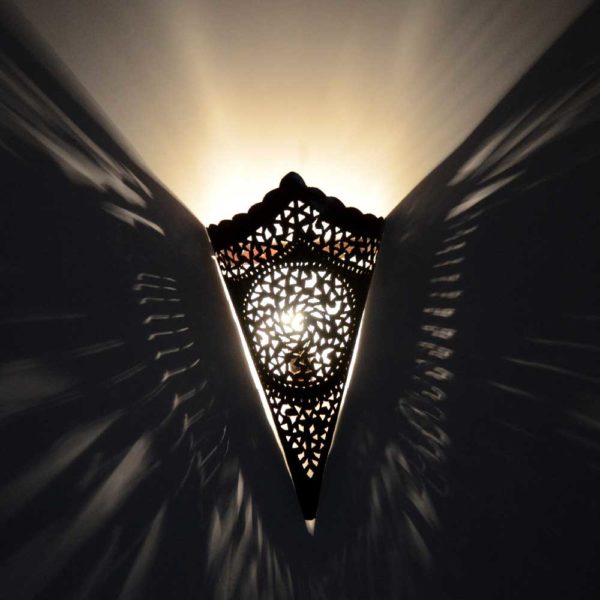 Orientalische Wandlampe Abir H 40 cm