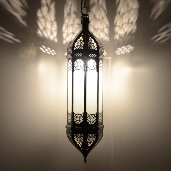 Orientalische Lampe Dalia Weiß